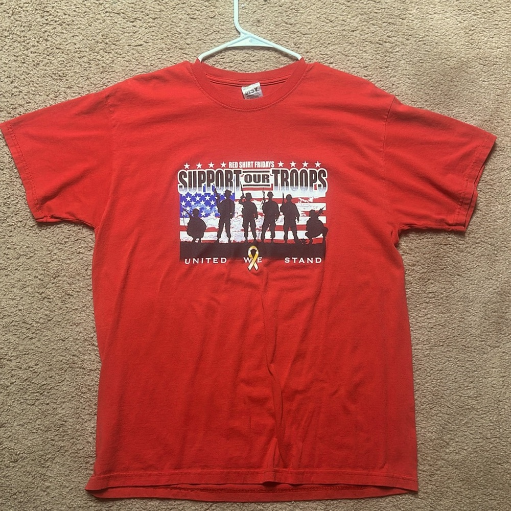 Army ‘Support Our Troops’ Tee Size Large
